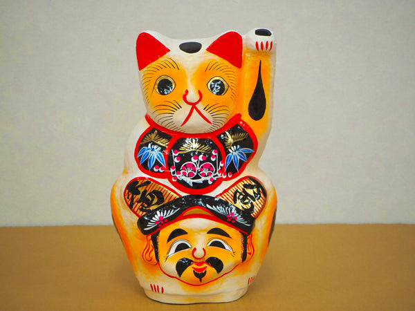 高崎張子　招き猫2体セット　お得 高崎張子 招き猫2体セット お得
